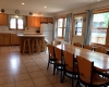 Cabin 1 dining room and kitchen