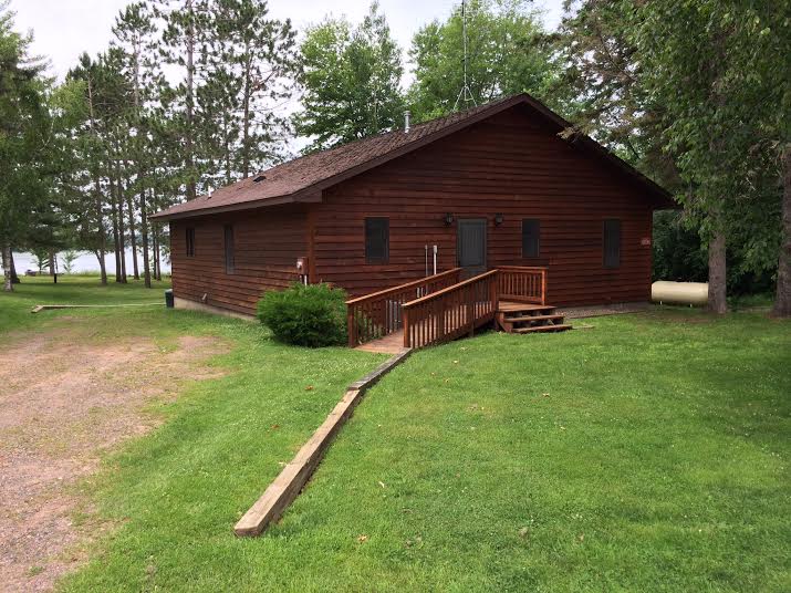 View of Cabin 1 from the driveway