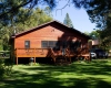 View of Cabin 1 from the lake